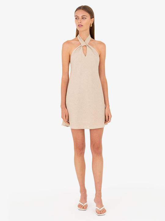 Eva Linen Mini Dress
