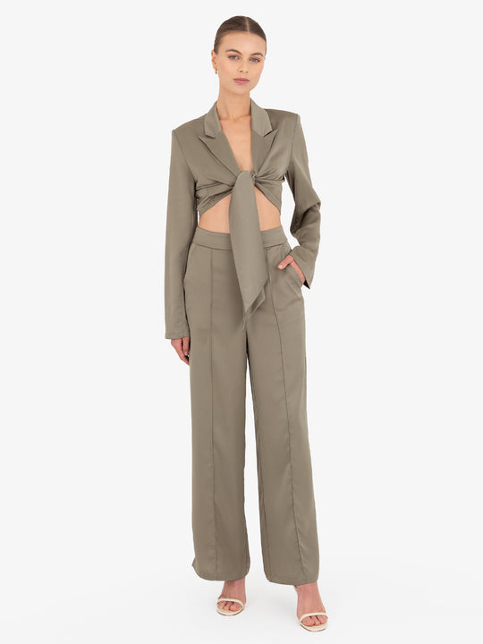 Alia Front Tie Matching Set