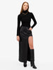 Ina Faux Leather Maxi Skirt
