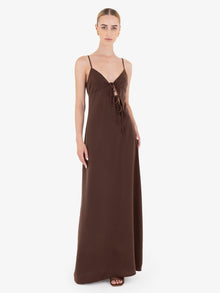  Fleur Maxi Tie Dress