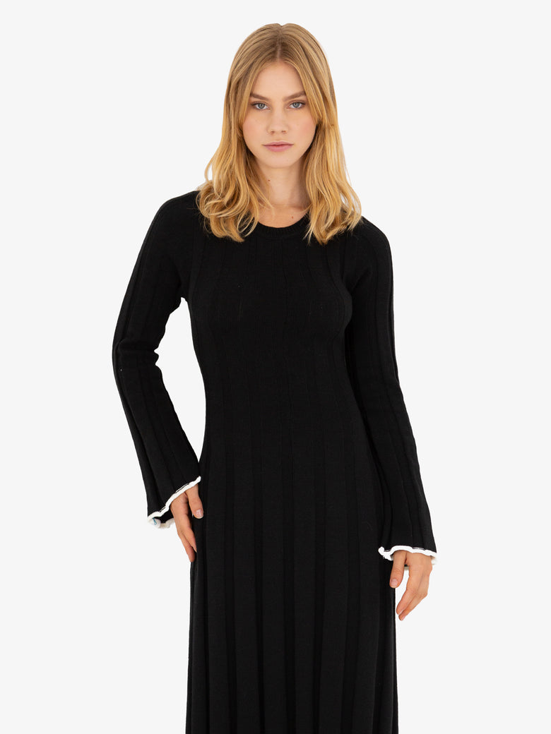 Lena Open Back Knit Dress