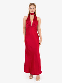  Lena Open Back Maxi Dress