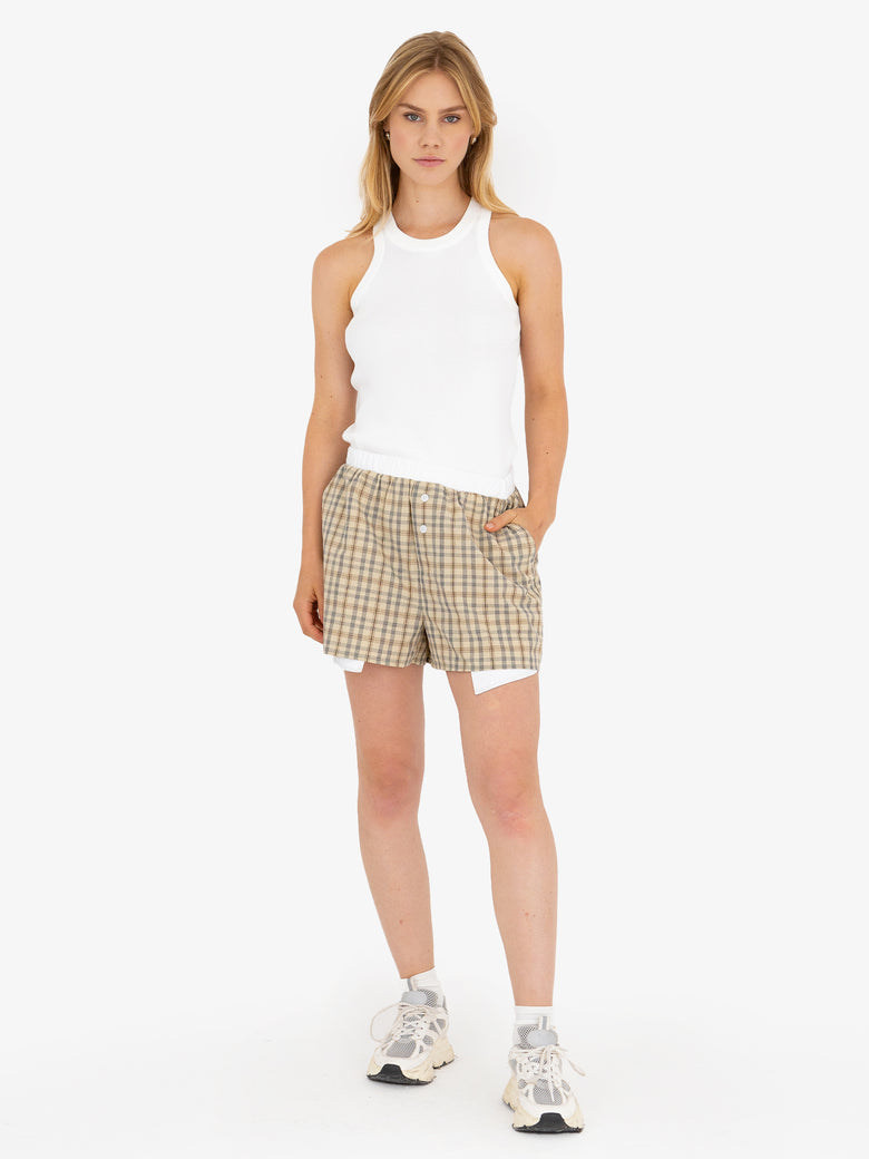 Bree Plaid Shorts