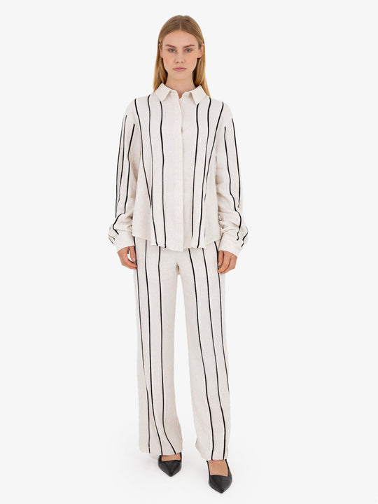 Marlon Striped Matching Set