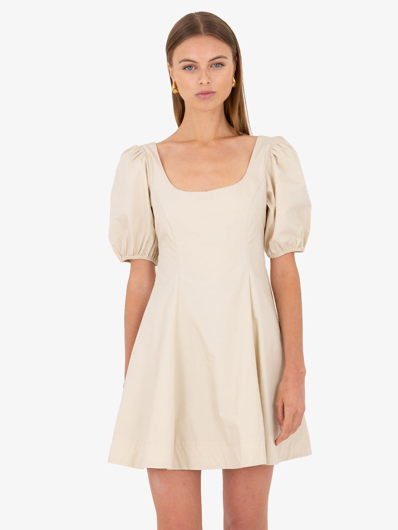 Marion Puff Sleeves Mini Dress