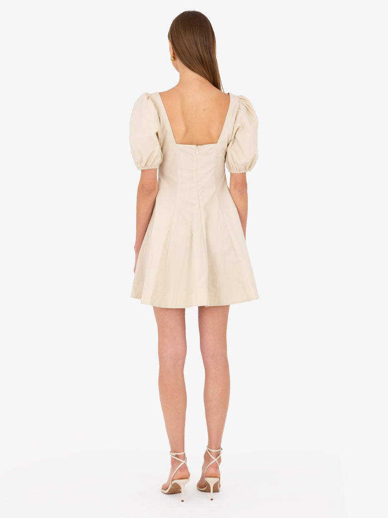 Marion Puff Sleeves Mini Dress