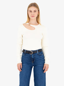  Louisa Chain Knit Top