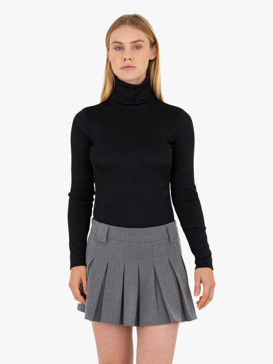 Marlon Pleated Mini Skirt