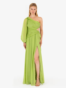  Alyna One Shoulder Maxi Dress