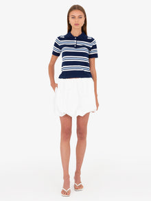  Miles Polo Striped Top