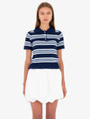 Miles Polo Striped Top