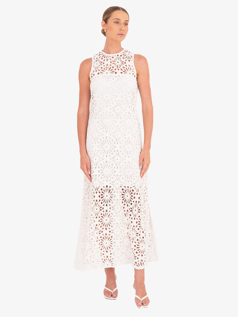 Blake crochet Maxi Dress