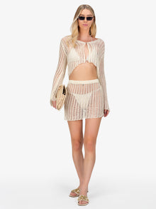  Carrie Crochet Natural Set