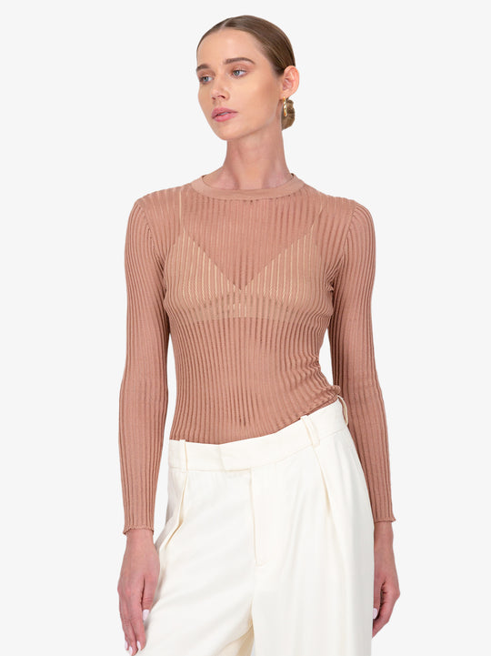 Lisa Knitted Long Sleeve Top