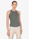 Alexis Olive Ribbed Tank