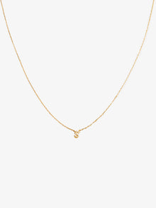  Initial Necklace "S"