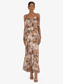  Eleonor Wrap Floral Dress