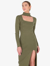 Ruby Olive Midi Dress