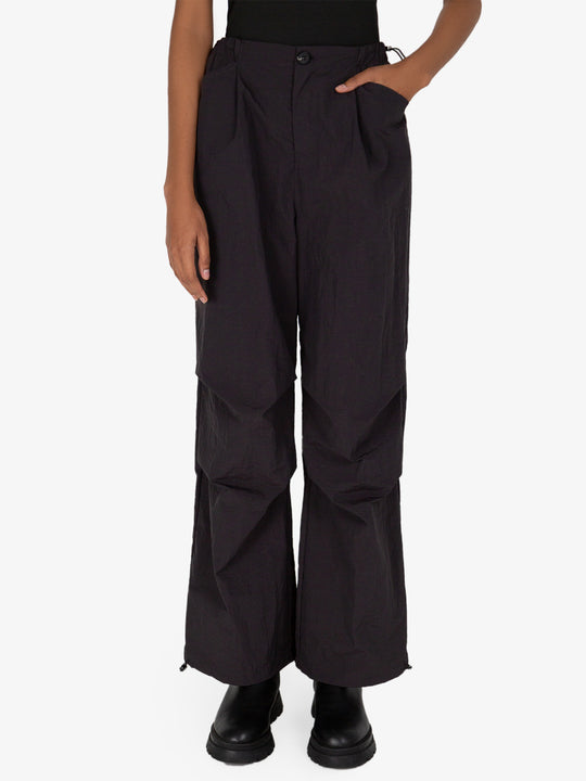 Julia Black Parachute Pants