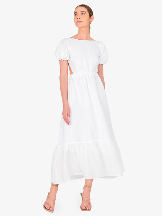 Sophia Open Back Midi Dress