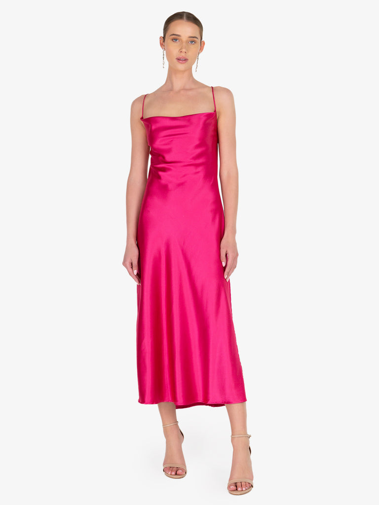 Nicole Slip Midi Dress