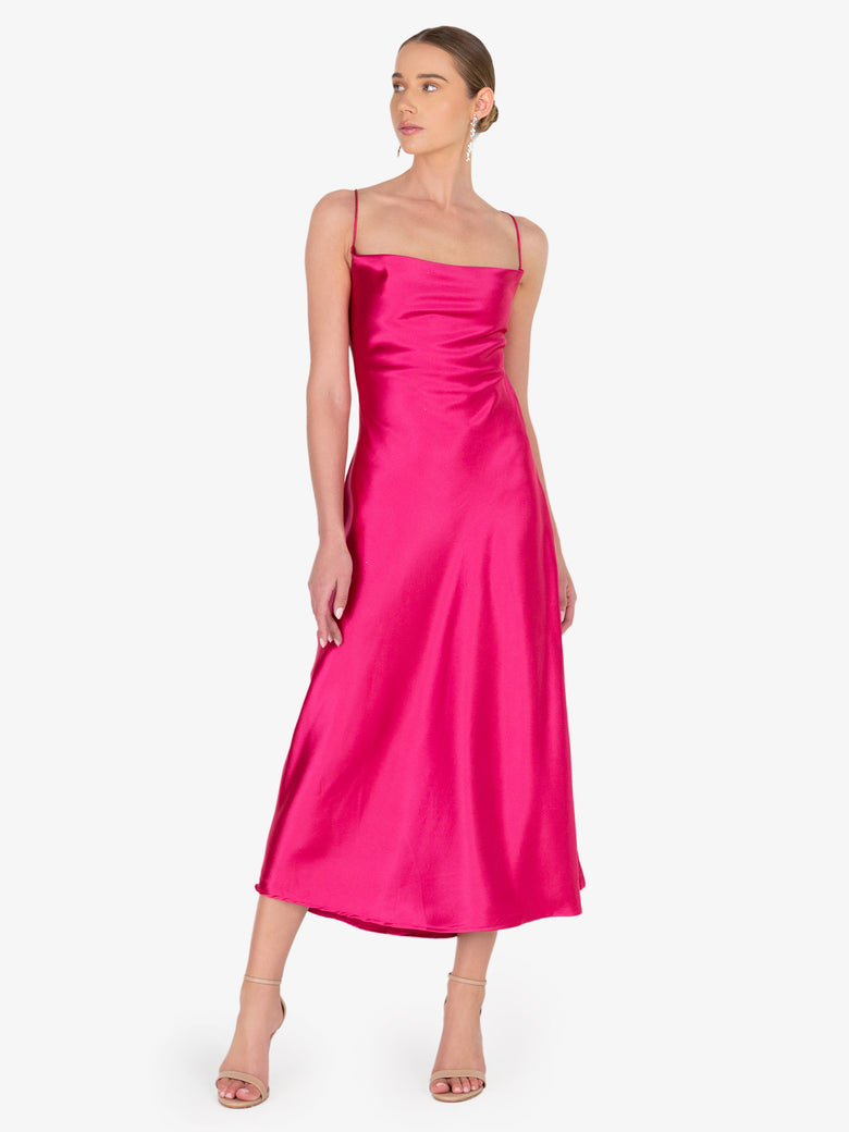 Nicole Slip Midi Dress